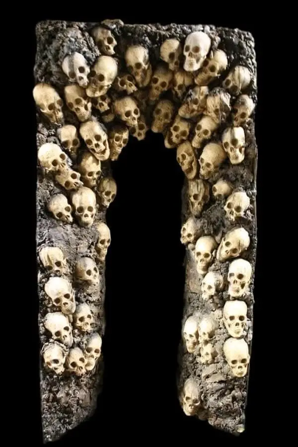 "Skull Archway 3D" Haunted House Entrance Facade 1