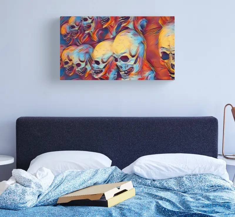 Skull Canvas Print 1