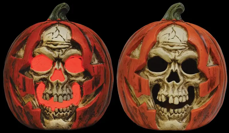 "Skull Pumpkin" Halloween Decoration 1