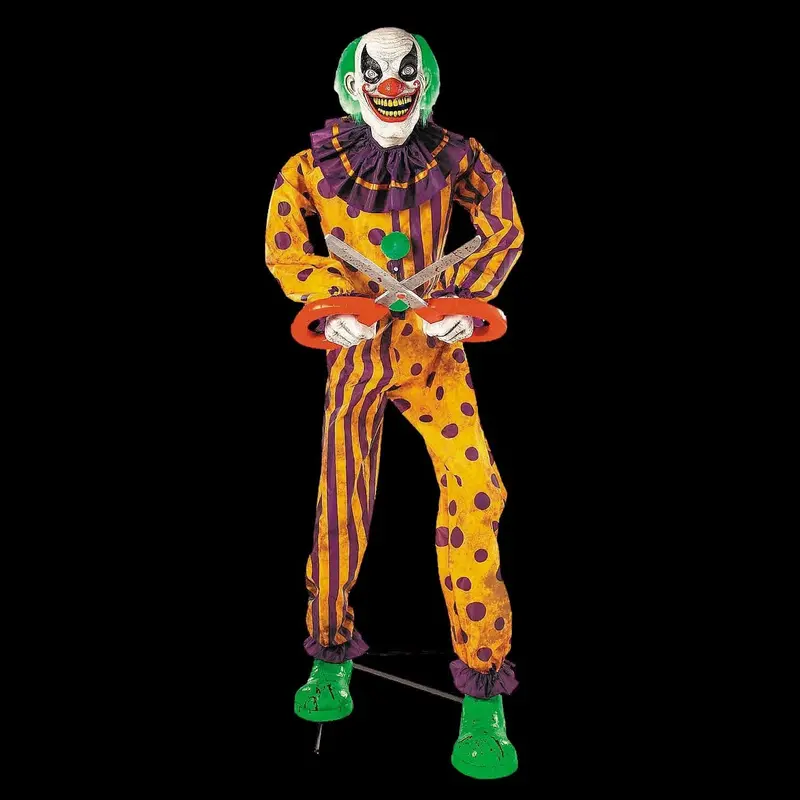 Snippers The Clown Halloween Animatronic Decoration 1
