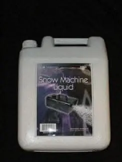 "Snowflake Fluid - 1 Gallon Size" Snow Machine Fluid 1