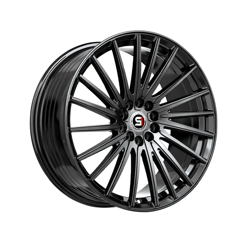 Spec-1 Sp-68 Gloss Black 18X8 4X100/4X114.3 73.1 Hub 38 Offset Black Wheel Rim 1