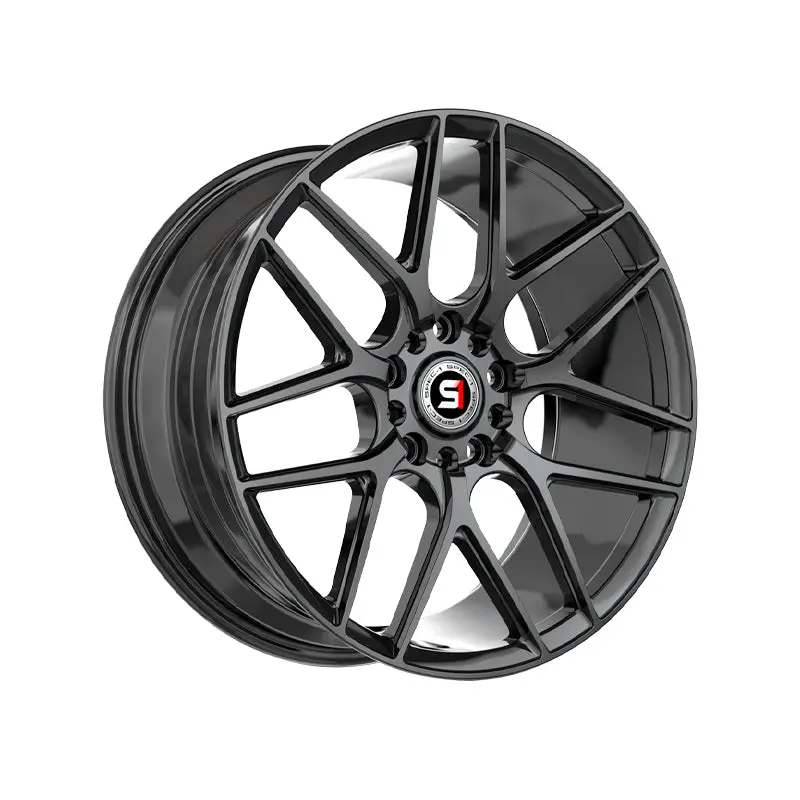 Spec-1 Sp-78 Gloss Black 18X8 4X100/4X114.3 73.1 Hub 35 Offset Black Wheel Rim 1