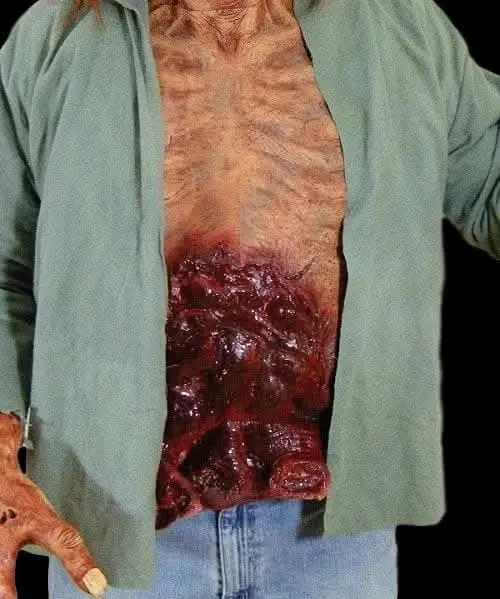 "Spill Your Guts - Latex Chest" Hallowen Costume Accessory 1