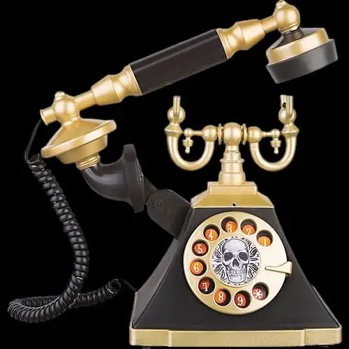 Spooky Sounds 8" Tabletop Telephone 1