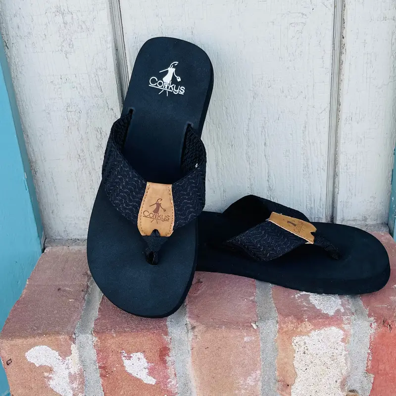 Staple Sandal Black 1