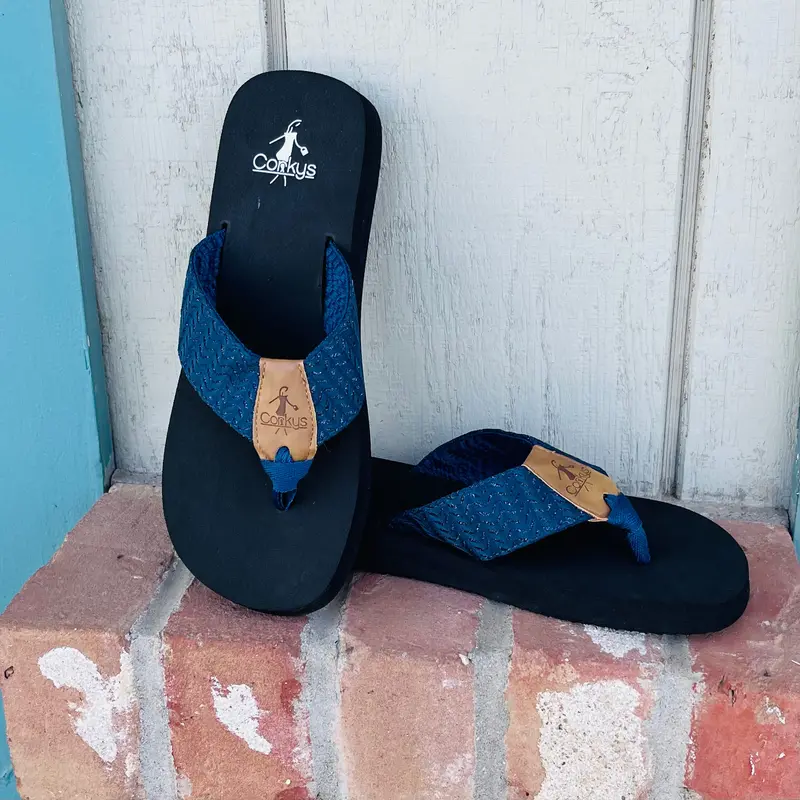 Staple Sandal Navy 1