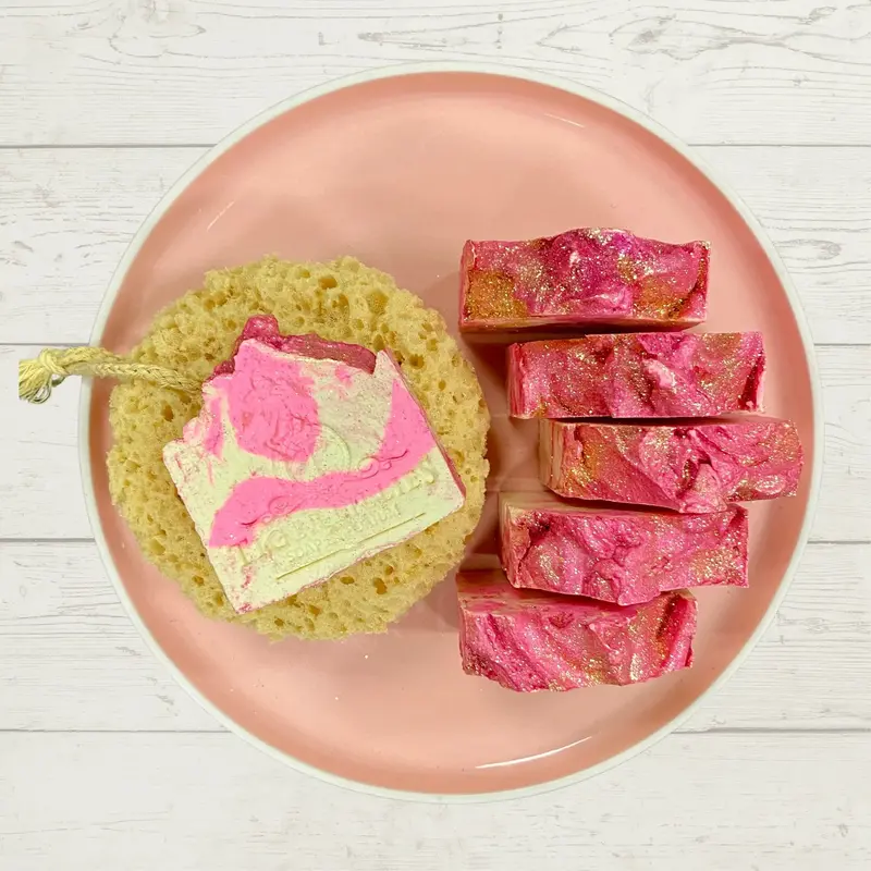 Strawberry Champagne Soap 1
