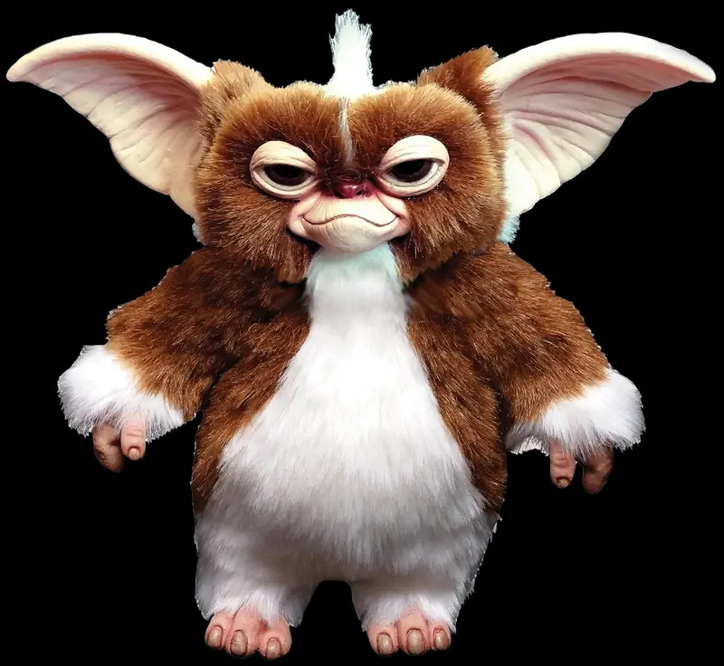 Stripe Mogwai Puppet Prop 1