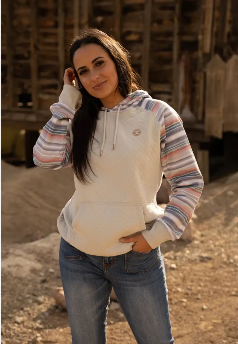 Summit Cream/Serape Hoodie 1