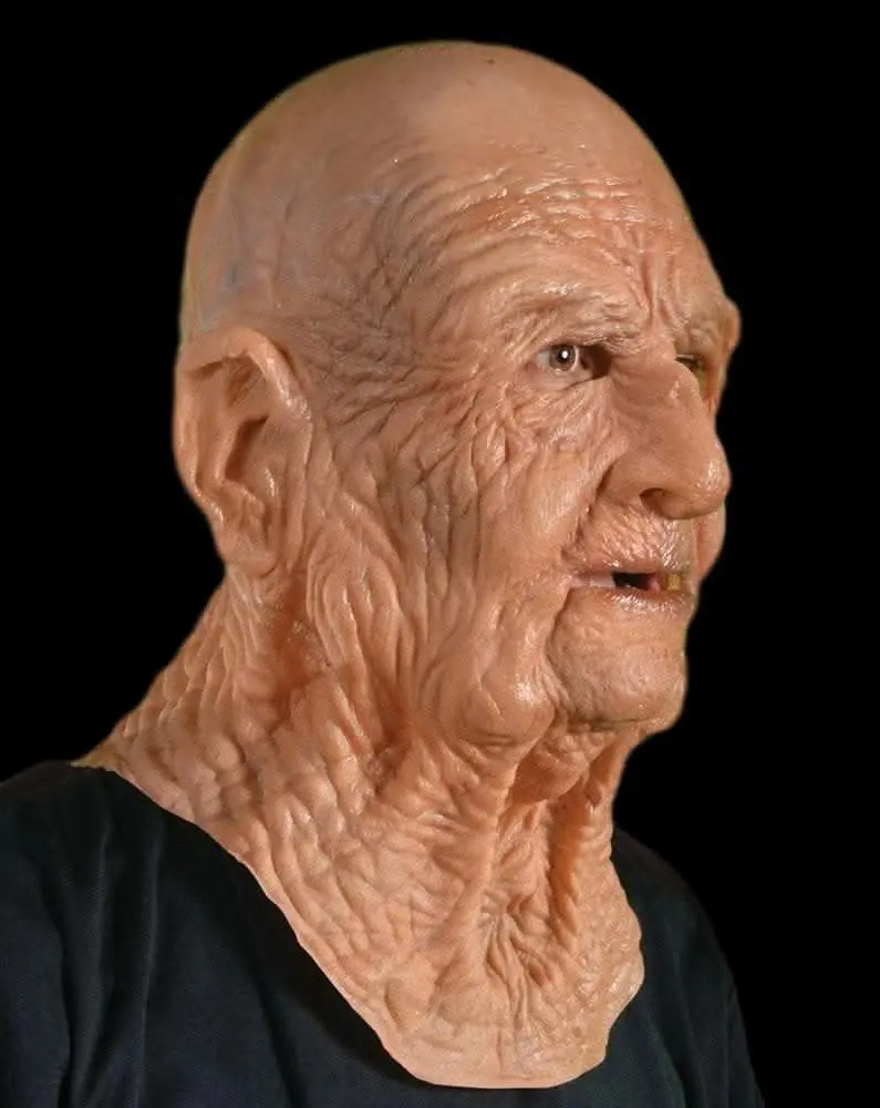"Supersoft Old Man" Moving Mouth Mask 1