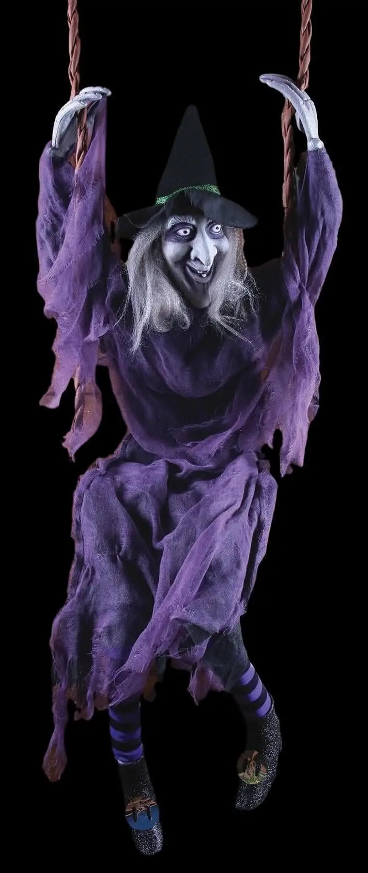 "Swinging Witch" Halloween Prop - 60 Inch - Open Box 1
