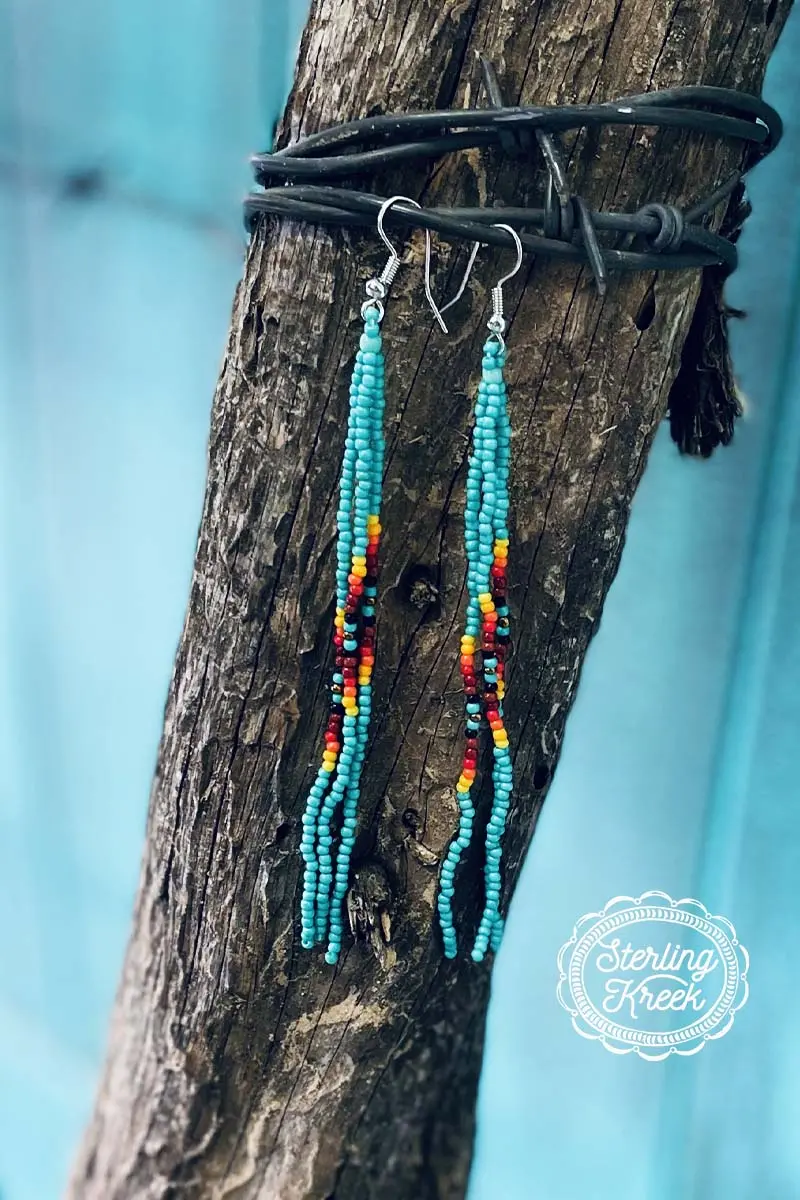 Texarkana Beaded Earring 1