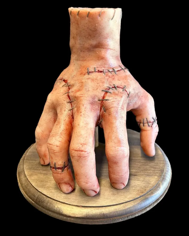 Thang 1 "Severed Hand - Silicone" Human Body Part Halloween Prop 1