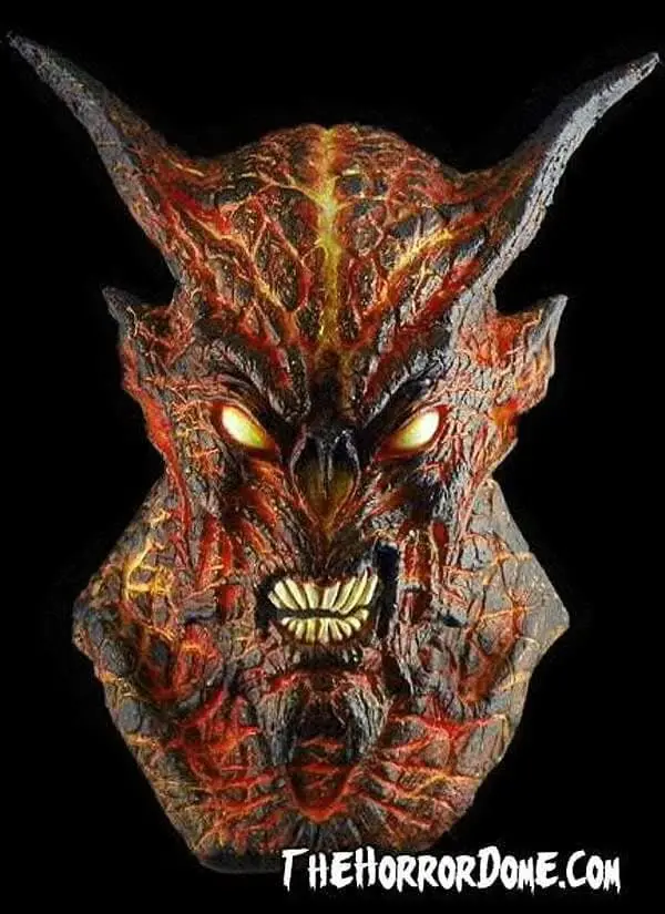 "The Lava Demon" Hd Studios Pro Halloween Mask 1