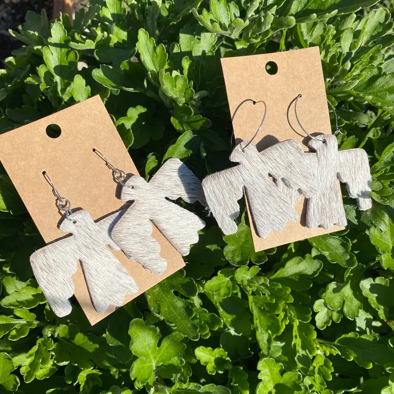 Thunderbird Earring-Grey 1