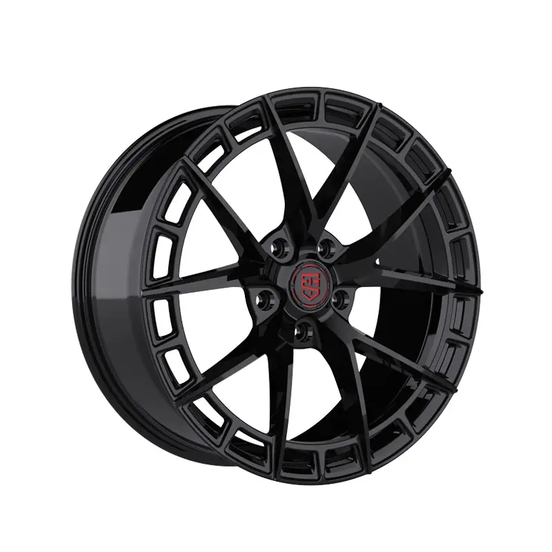 Tis Motorsports 504B 17X7.5 5X4.50 73.1 Hub +35 Offset Black Wheel Rim 1