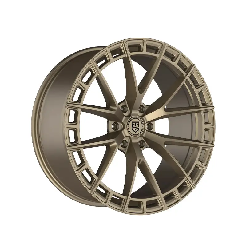 Tis Motorsports 504Bz 22X10 6X5.50 106.2 Hub +24 Offset Bronze Wheel Rim 1