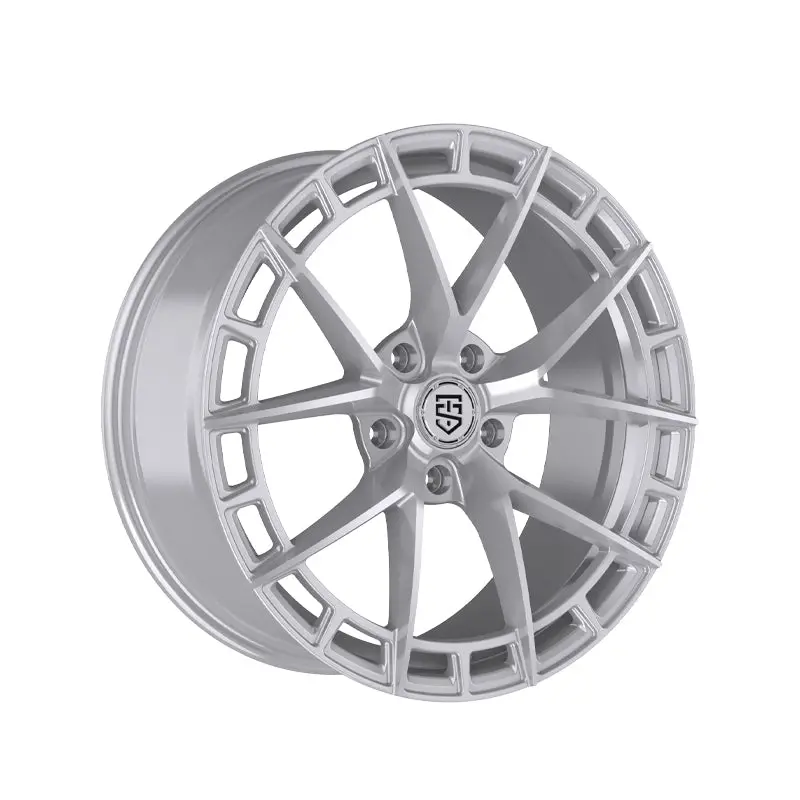 Tis Motorsports 504S 17X7.5 5X4.50 73.1 Hub +35 Offset Silver Wheel Rim 1