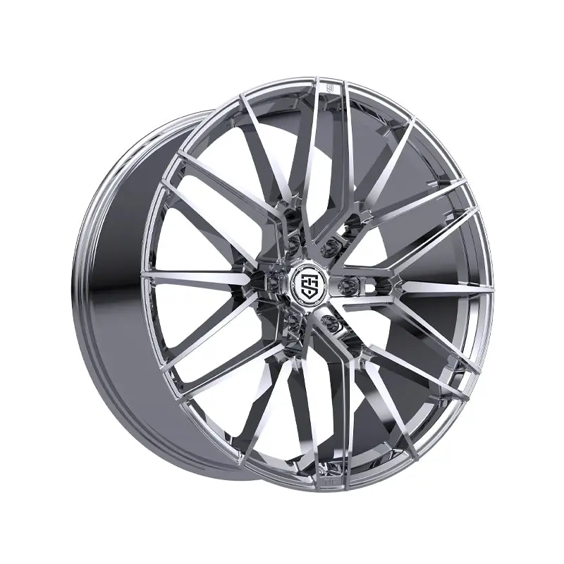Tis Motorsports 506C 26X10 6X135 87.1 Hub +24 Offset Chrome Plated Wheel Rim 1