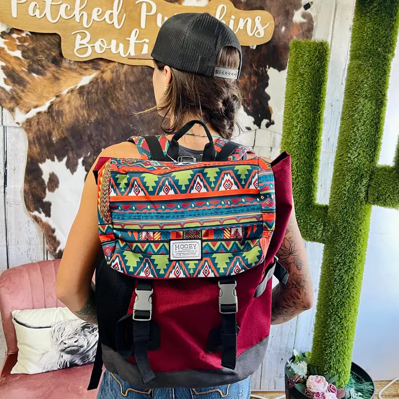 Topper Hooey Backpack Cranberry 1