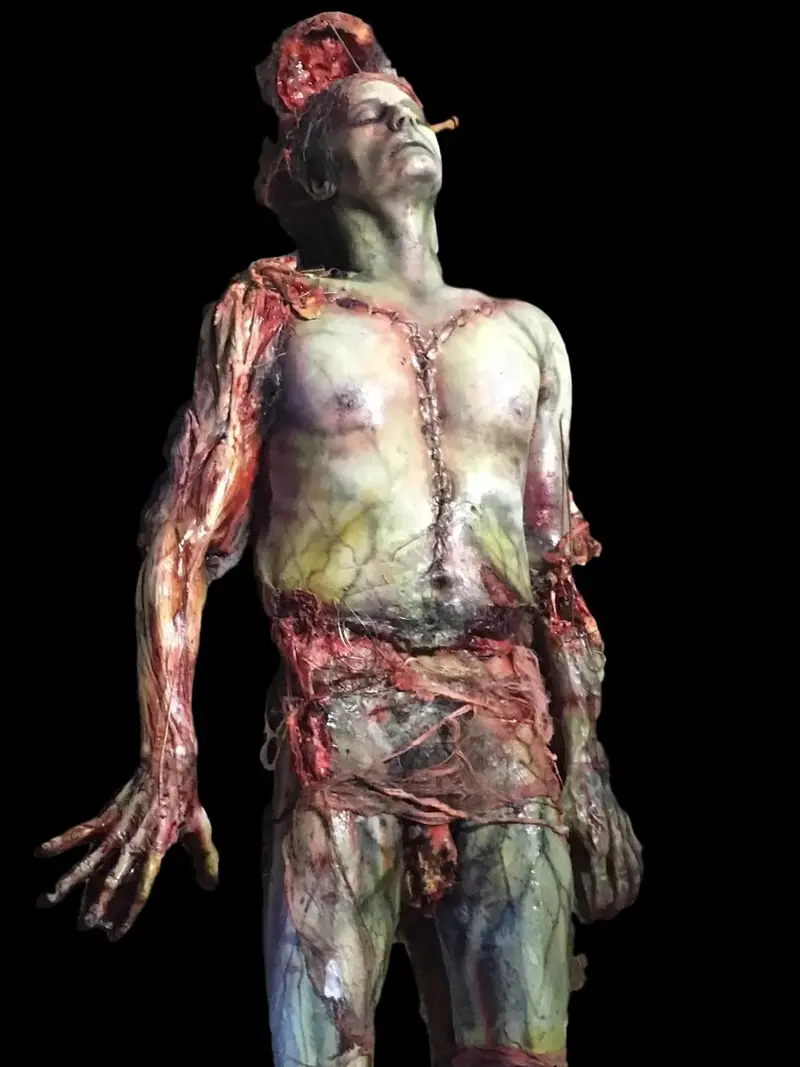 "Torture Victim" Professional Bloody Halloween Prop 1