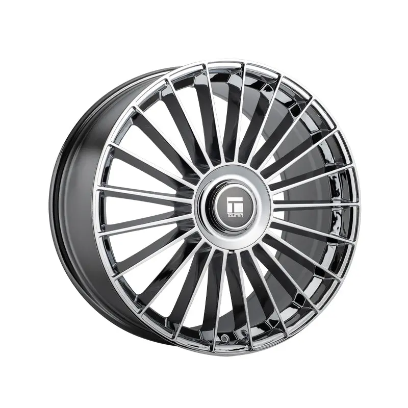 Touren Tr10 22X9 6-135/6-139.7 87.1 Hub 20 Offset Chrome Wheel Rim 1