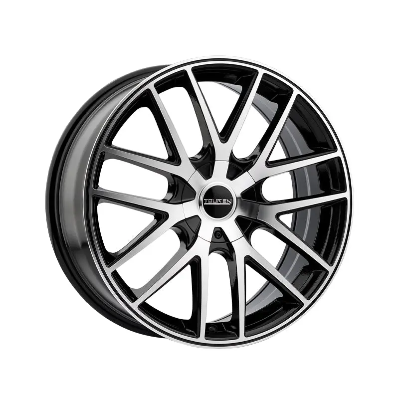 Touren Tr60 17X7.5 5-112/5-120 72.62 Hub 42 Offset Black Wheel Rim 1
