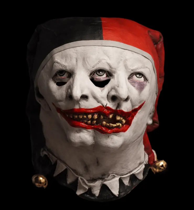 "Two Faced Jester" Hd Studios Pro Halloween Mask 1