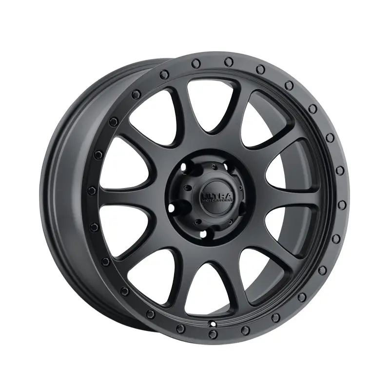 Ultra 115Sb The General 20X9 6X135 87 Hub +18 Offset Black Wheel Rim 1
