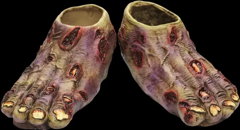 "Undead Zombie" Halloween Costume Feet 1