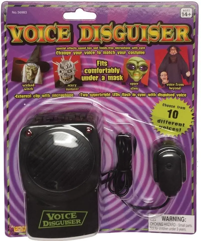 "Voice Changer With Microphone" Electronic Halloween Effects 1
