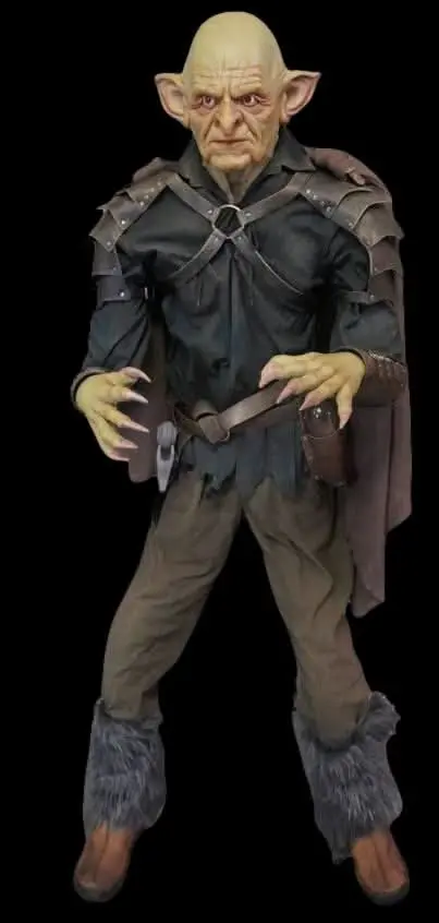 "Volga The Goblin Warrior" Professional Full Body Halloween Prop 1