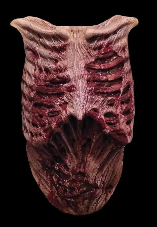 "Walking Dead - Walker Latex Chest" Zombie Costume Accessory 1