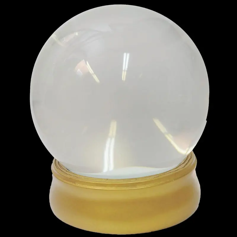 Water-Filled Glass Crystal Ball Prop 1