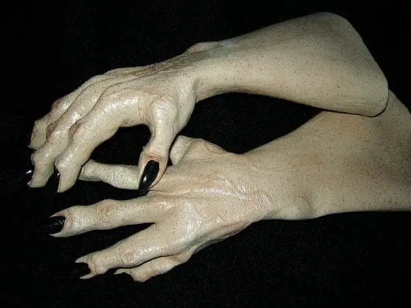 "Werewolf Monster Hands" Deluxe Latex Halloween Costume Gloves 2