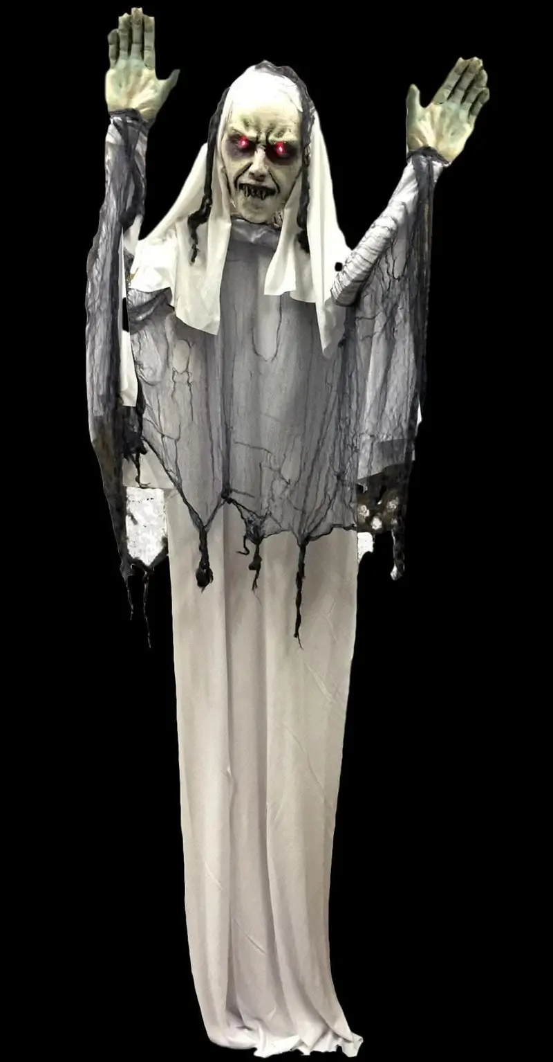 "White Vampire" Hanging Halloween Decoration - 6' 1