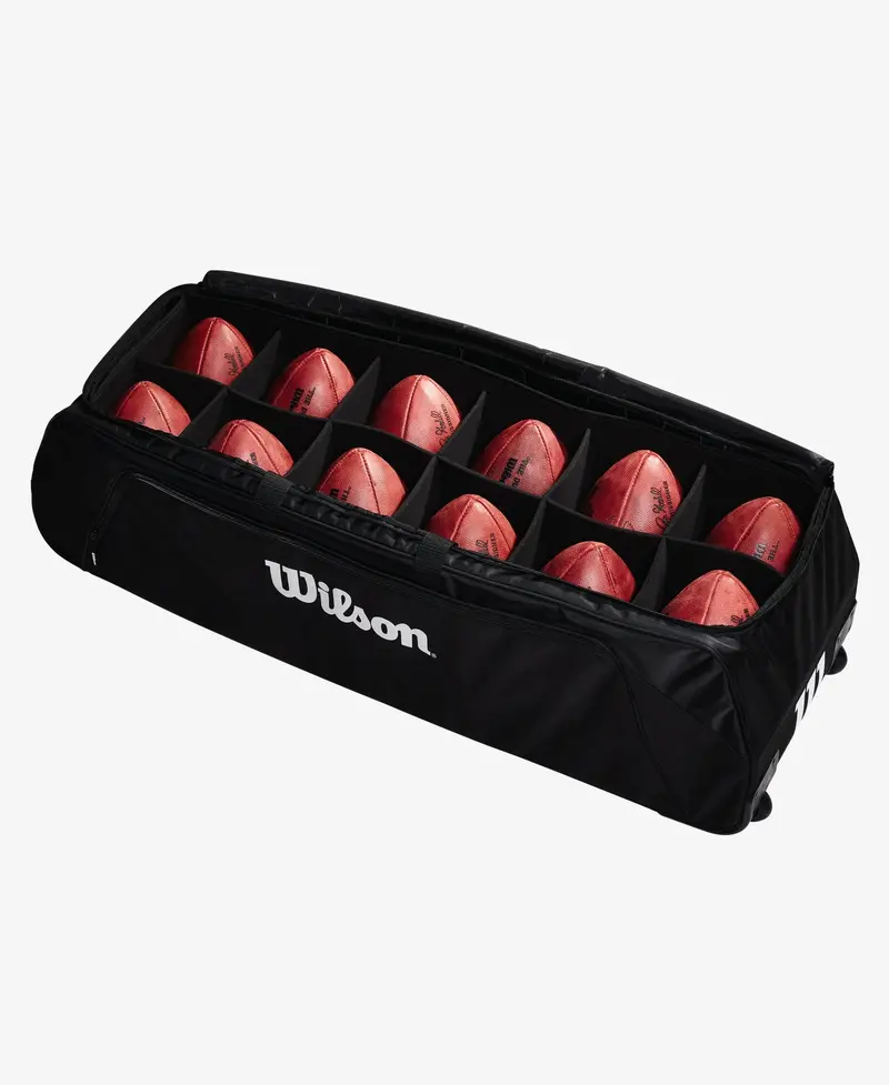 Wilson 12 Ball Football Duffle Bag 1