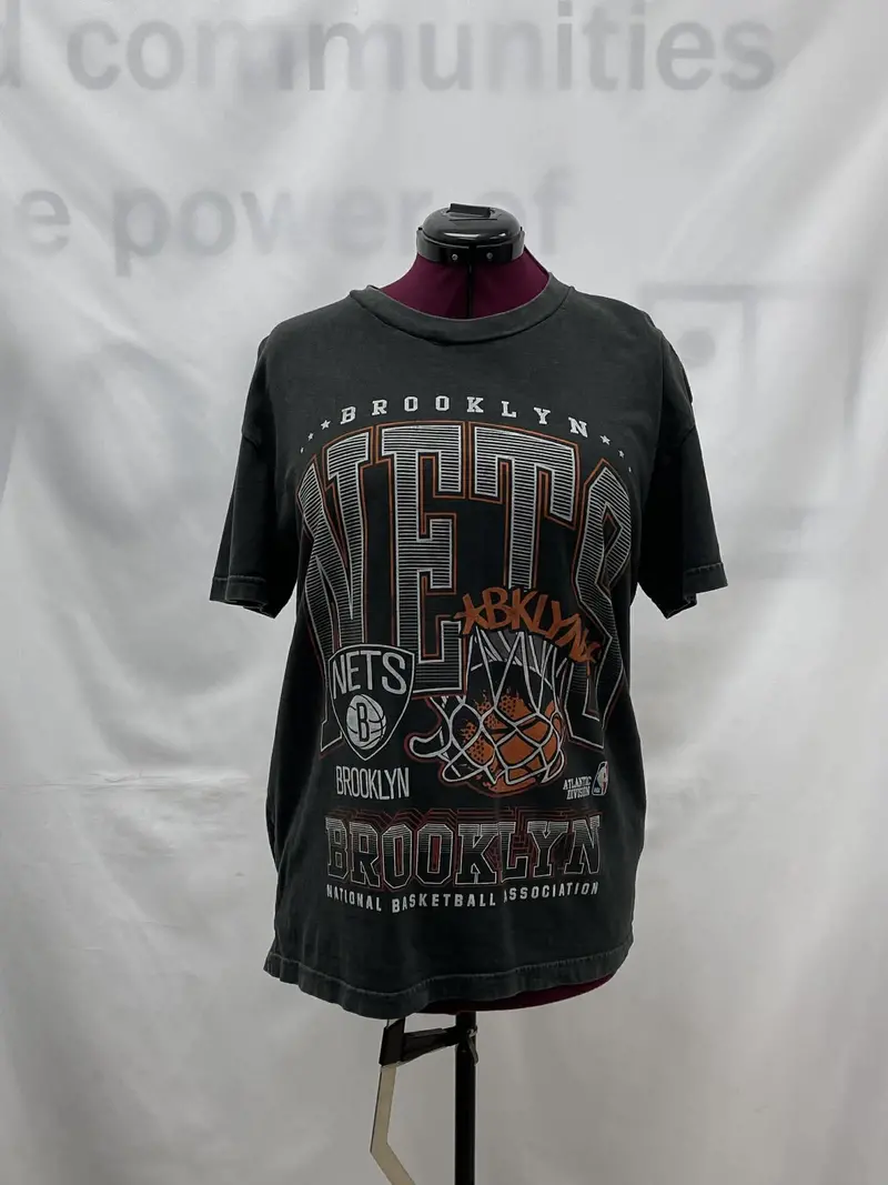 Women's Abercrombie & Fitch X Nba Short Sleeve Top, Large 1