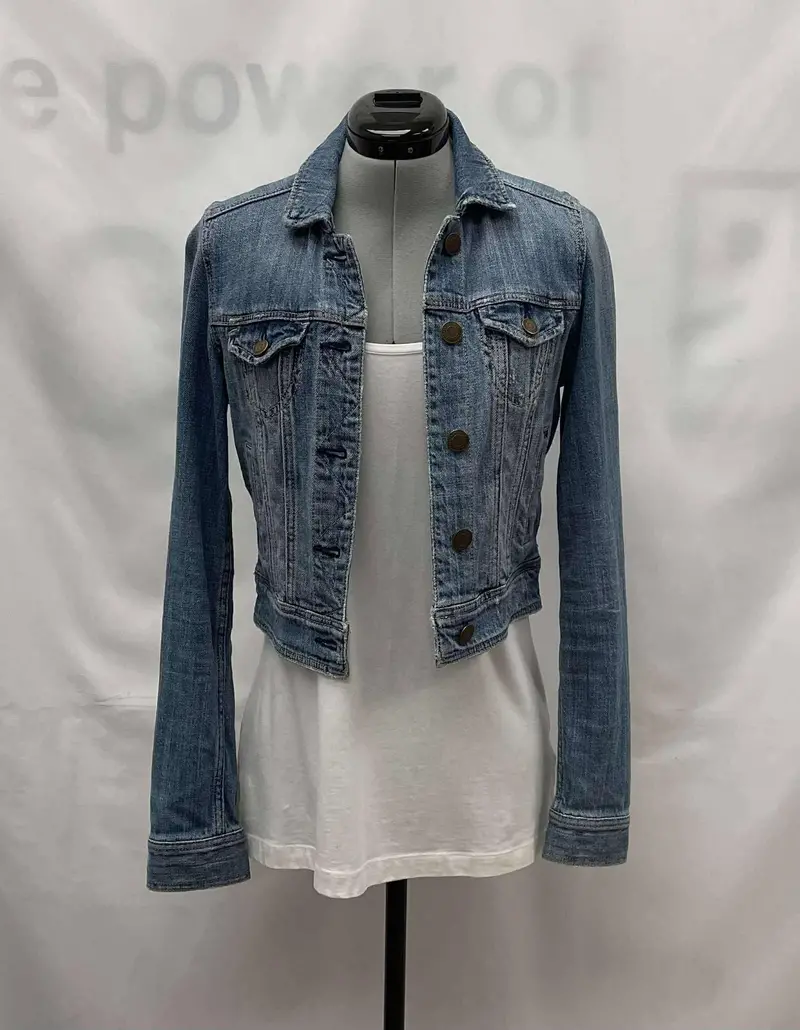 Women's American Eagle Denim Jacket, Extra Small 1