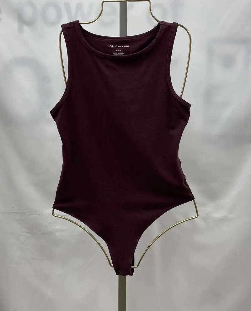 Women's American Eagle Sleeveless Bodysuit, Medium 1