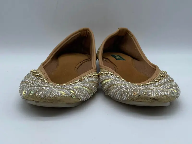 Women's Beaded Slippers, 7 1