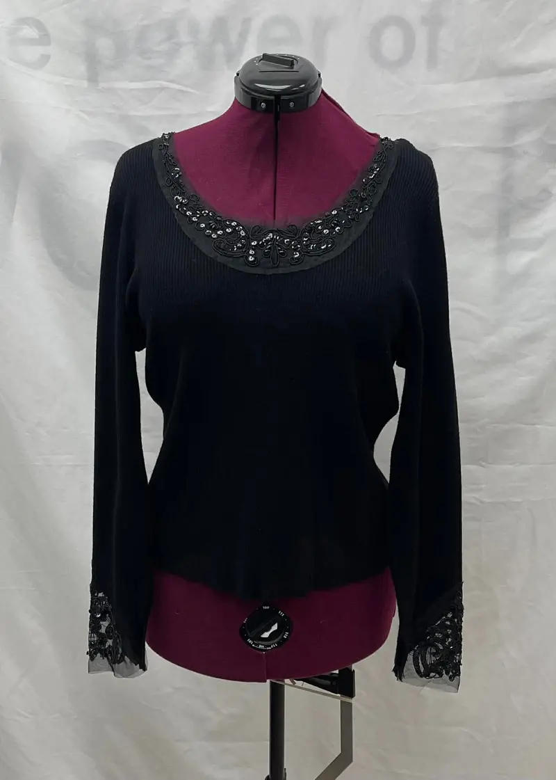 Women's Bianca Nygård Long Sleeve Top, Extra Large 1