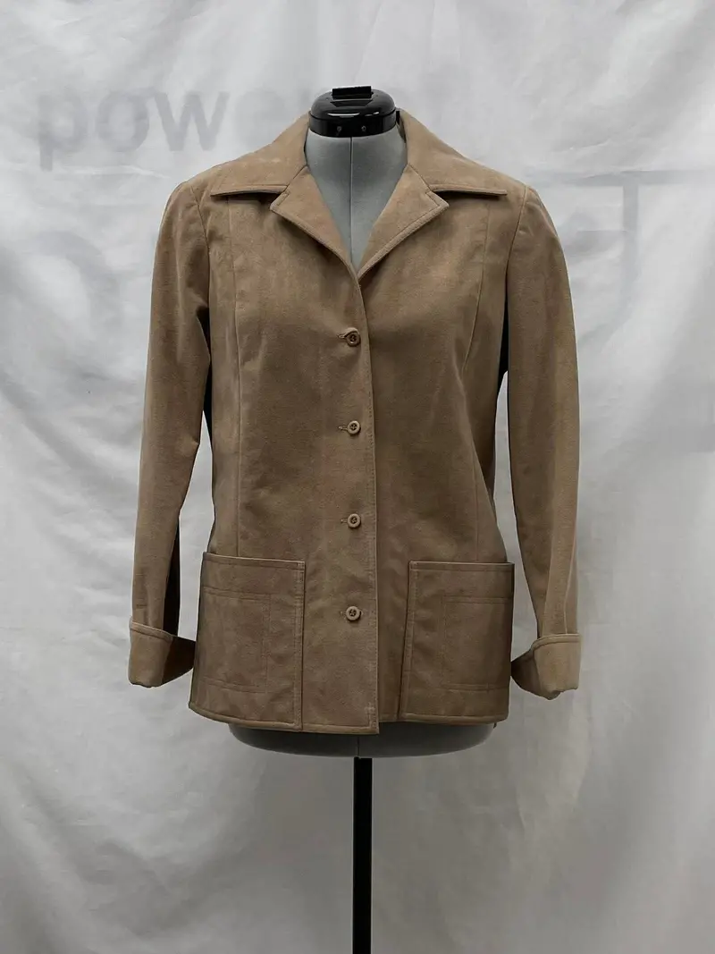 Women's Brodkin Ultra Suede 2 Piece Jacket & Skirt Set, Small 1