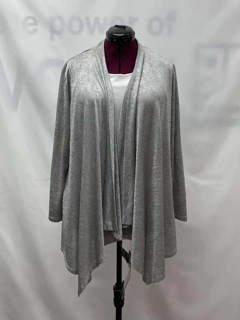 Women's Calvin Klein Long Sleeve Cardigan, Large 1