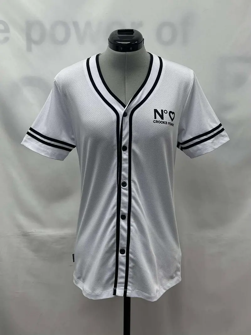 Women's Crooks & Castle Short Sleeve Jersey, Medium 1