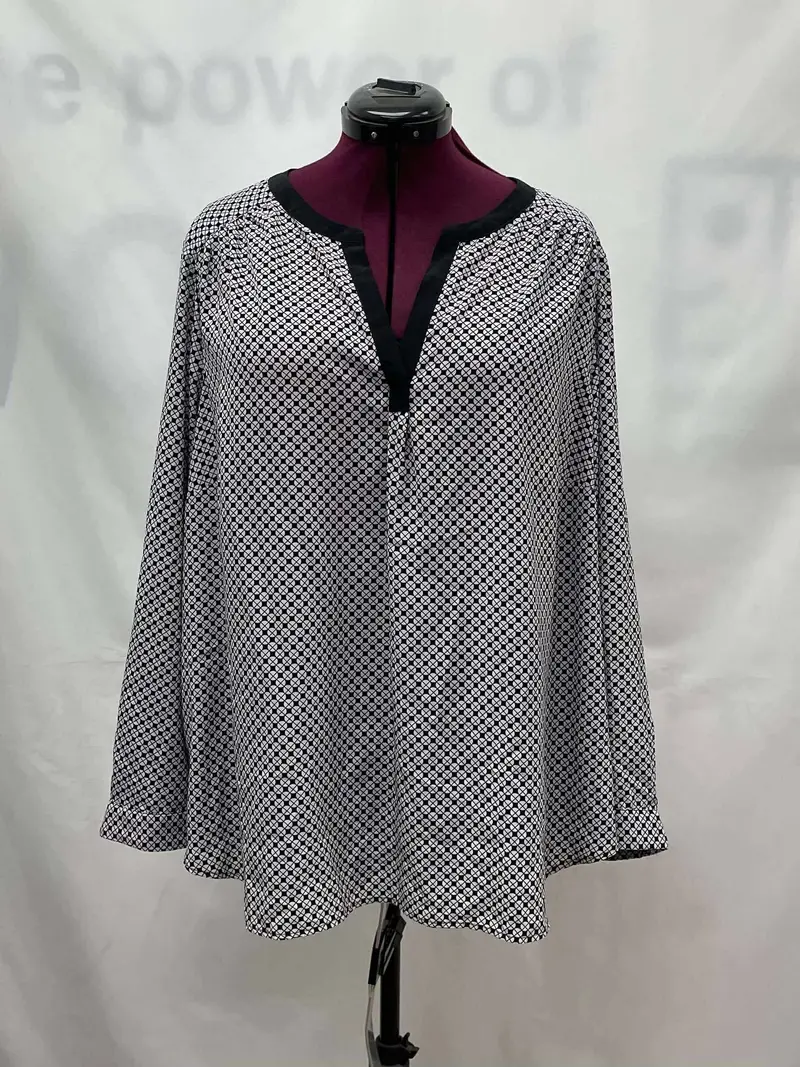 Women's Dalia Long Sleeve Top, 2X 1