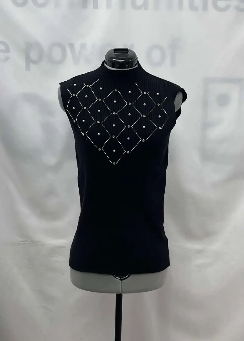 Women's Frank Lyman Sleeveless Top, Medium 1