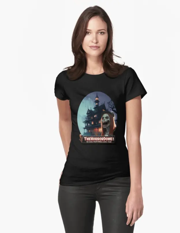 Women's Horrordome Ghoul Fitted T-Shirt 1
