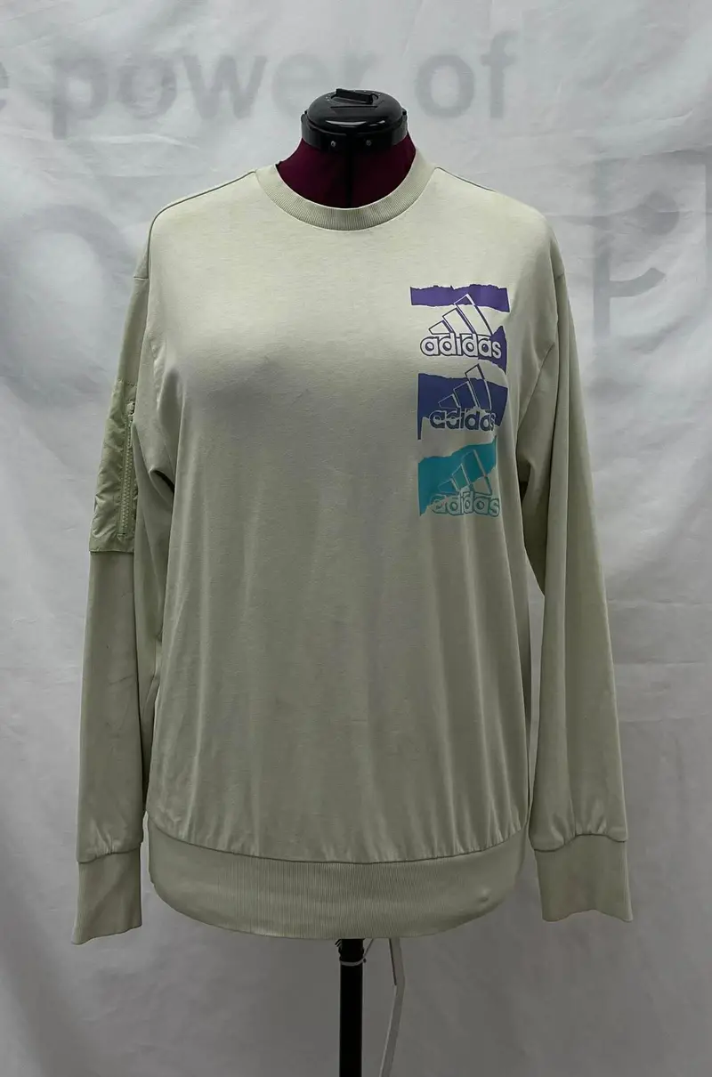 Women's Long Sleeve Adidas Sweatshirt, Extra Large 1